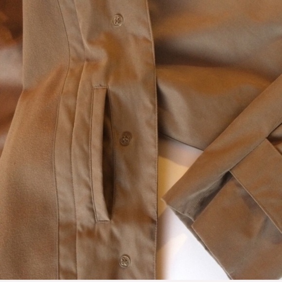 ☔️ London Fog 14P Cozy Soft Trench Rain Coat - Picture 6 of 9